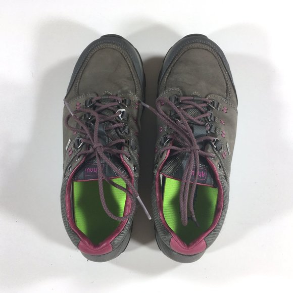 Ahnu Montara III Hiking Shoes Womens Size 8.5 Brown Gray NO INSOLES 1019206 - Picture 4 of 9